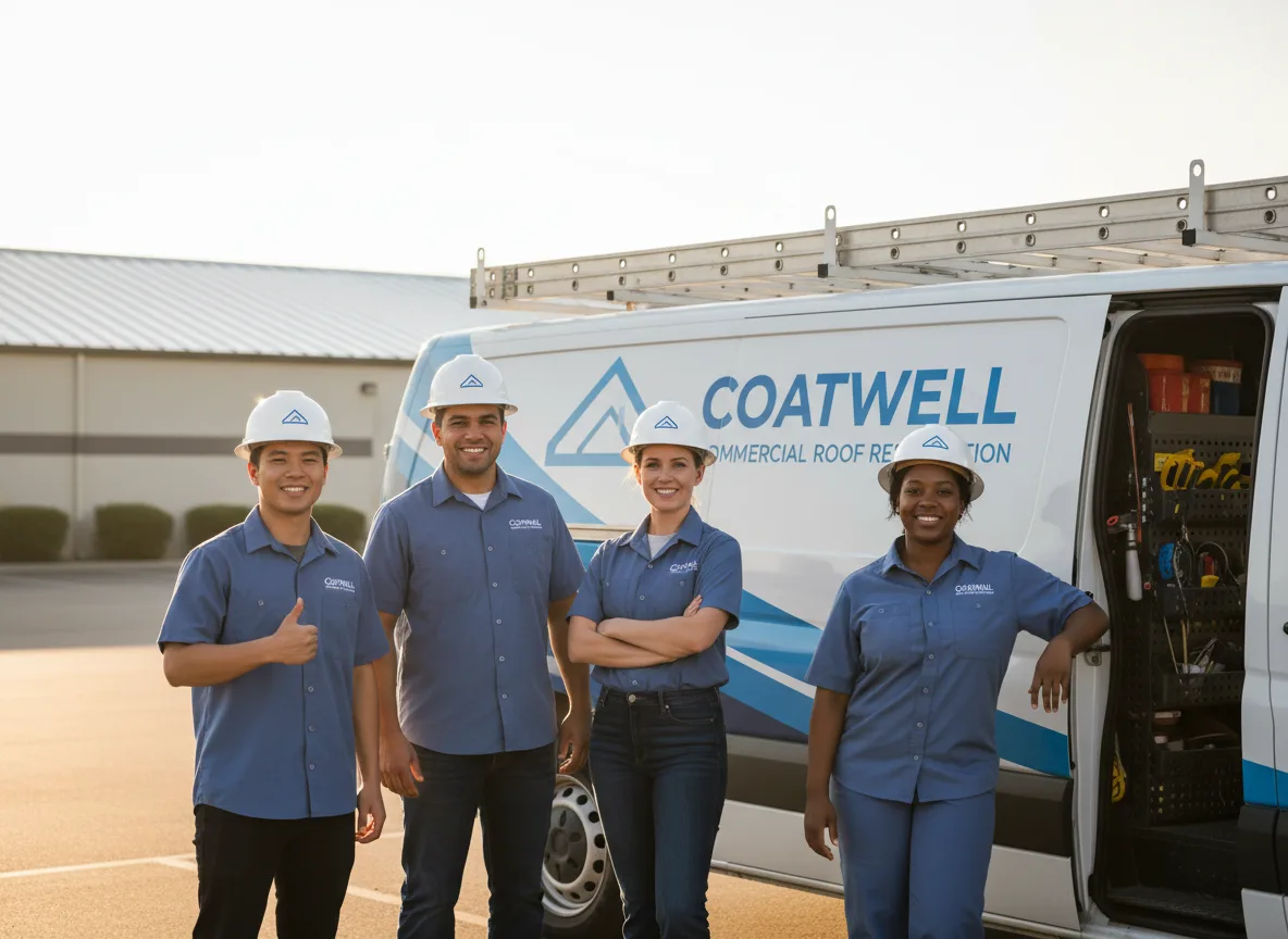 Commercial roof coating company in Lake Andes, SD